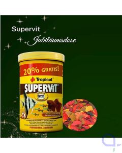 Tropical Supervit Flockenfutter 1000 ml + 20% gratis